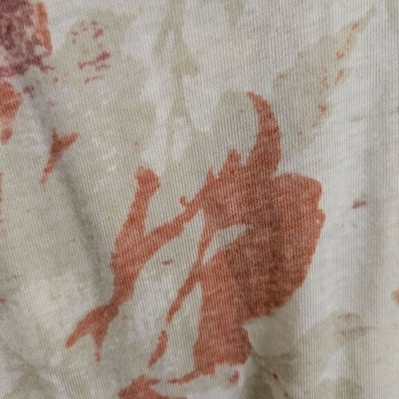 Free People We The Free Arielle Soft Oversized Watercolor Jersey Size L - Picture 6 of 7